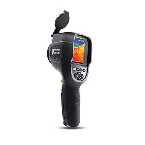 Infrared Thermal Imager And Visible Light Camera With 76,800 Pixel Resolution, 3.2 Inch Color Screen, Temperature Range -4 to 572°F, 9 Hz.