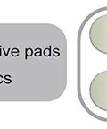 Passenger Right Side Mirror Glass With Adhesive Pads For Volkswagen Beetle Jetta Passat with 4 adhesive pads shown