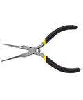 Heavy Duty 5 Inch Needle Nose Pliers With Long Tempered Jaws For Hard To Reach Work, Forged Chrome Nickel Steel Construction