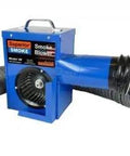 Smooth Operator Electric Smoke Blower To Nail Down Sewer Gas Smells And Pressurize Dwv Drain Pipes With 180 Cfm Airflow and 110 Volt Power.