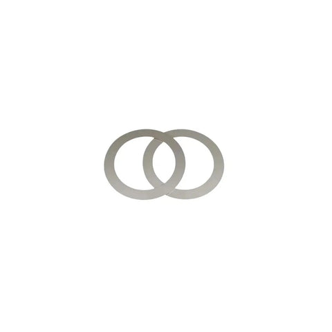 Ultra Thin Flat Washer Kit 250 Pieces 0.3mm Ultrathin Shims Set For M3 M4 M5 M6 M8 Stainless Steel 304 A2 High Quality Electronics Components Ready To Install, two stainless steel flat washers