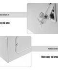 Metal Junction Box 250x300x140mm Rugged Wall Mounted Electrical Enclosure lock and corner details