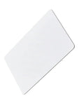 Top Shelf Blank White PVC ID Cards Featuring Fly Smudge Proof Coating, suitable for hassle-free Epson Canon inkjet printing.