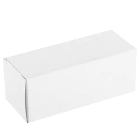 Plain white packaging box for 40mm Wide Set Screw Pillow Block Bearing With Two Open Covers For Shaft Support Factory New Heavy Duty