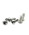 Real Deal Gr5 Titanium Phillips Cross Pan Head Machine Screws M1.6 M2 M2.5 heavy duty fasteners with shiny heads
