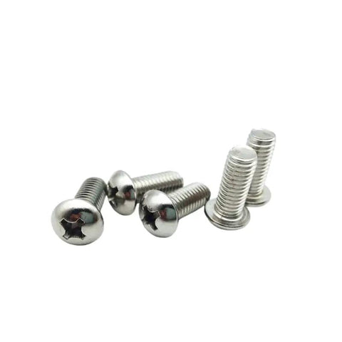 Real Deal Gr5 Titanium Phillips Cross Pan Head Machine Screws M1.6 M2 M2.5 heavy duty fasteners with shiny heads