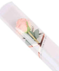 Waterproof Flower Wrapping Paper Sheets Pack Of 20 For Floral Bouquets with pink rose wrapped, 11.02 x 19.68 inches