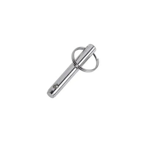 10 Pack Rock Solid Quick Release Pins 3/8 Inch By 2 Inch Heavy Duty Steel Safety Hardware Straight Up Replacements For Skyjack Electric Scissor Lifts Models 3215 3219 3220 4620 4626 4632