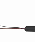 Plug And Play 5Mw 515Nm Green Diode Laser Module Straight Up Sharp Beam Built Like A Tank With Fixed Focus Glass Lens, black cylindrical housing with wires.