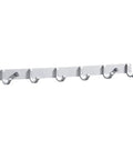 Built Tough Wall Mounted Coat Hook Heavy Duty Robe And Towel Hanger Solid Zinc Alloy with five hooks for heavy loads.