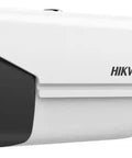 Top Tier AcuSense Outdoor IP Security Camera With 28 Mm Lens And 120 Db Wide Dynamic Range mounted on wall for outdoor surveillance.
