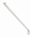 Wire Shelving Support Brackets For 12 Inch And 16 Inch Depth Shelves 12 Pack With Anchors And Pins For Fixed Mount Installation White Finish