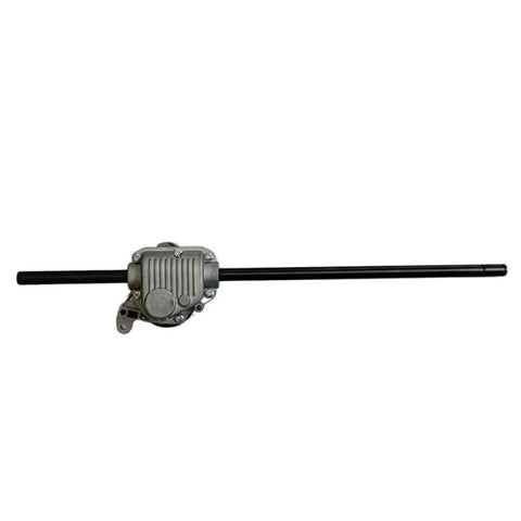 Drive Assembly For Self Propelled Deck 46.5 Cm With 60 mm Pulley And 12.8 mm Shaft Direct Fit Replacement Part For Easy Install And Smooth Power Transmission In Lawn Equipment, black metal shaft