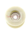 Kickass 10X56X31mm Sealed Double Shields U Groove Guide Pulley Sheave Bearing top view showcasing bearing and groove design.