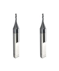 Hella Durable 1.5mm Carbide End Milling Cutter 2 Pack Fits Keyline Bianchi 994 Ninja Laser Code Machine, precision cutters.