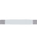 Stainless Steel Crowbar Set 5 Piece Pocket Pry Bar Kit For Instrument Disassembly And Precision Work Rustproof Polished Metal Tools 118mm Length thick flat pry bar, side view