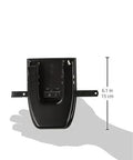 Heavy Duty Hole Punch For Office Use, A Real Workhorse That Puts Down Up To 30 Sheets With Centering Guide, black small model, side view