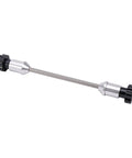 Pro Grade Bike Wheel Truing Stand With Thru Axle Adapters Aluminum Hub Repair Tool For 12mm 15mm And 20mm Front Through Axles