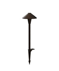 Low Voltage LED Landscape Path Lights 12 24V AC DC IP65 Outdoor Walkway Lights Oil Rubbed Bronze Flat Cone Head 6 Pack