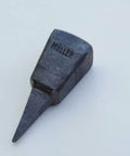 Scythe Sharpener Peening Anvil Hand Forged In Austria For True Quality And Strength Heavy Duty Tool Resting on White Background
