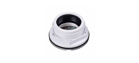 2 Inch PVC No-Calk Shower Drain With Stainless Steel Strainer, Preformed Shower Stall Base Compatible, Universal 4 And A Quarter Inch