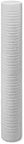 Grooved 20 Inch Water Filter Cartridge 5 Micron For Whole House Hot Water System Deep Filter Sediment Replacement Removes Bad Taste And Odor Fits Heater Treater 20 Inch Cartridges Pack Of 1, showing vertical grooves and cylindrical shape, view from the side.