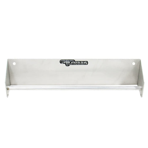 Wall Mounted Tie Down Hanger Rack For Enclosed Trailers And Garage Storage, Aluminum Organizer, Silver, 17x3x3 inches