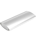 Slick Aluminum M.2 To Type C Enclosure For B Key Ssd Up To 2tb Fast Usb 3.1 Docking Station in sleek silver finish.