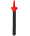 Heavy Duty 1 Inch Trailer Hitch Pin With Red Rubber Coated Handle, 7-1/2 Inch Usable Length, Secure Clip For Tractors, Trailers And Farm Implements