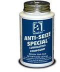 Front view of High Temp Anti Seize Compound With Aluminum Copper And Graphite 2000F 8 oz Brush Top, prevents seizing and rusting.