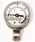 Presto 85772 pressure canner steam gauge with analog dial and metal body