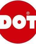Red circular DOT logo on Turnbutton Fastener Cloth To Cloth Kit For Boat Canopy Canvas Covers With Eyelets Washers Studs Backing Plates