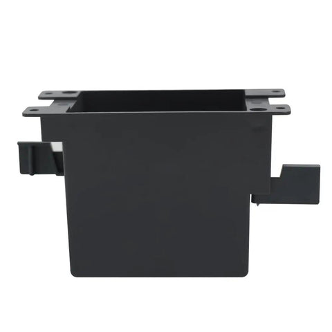 Side view of One Gang Old Work Electrical Outlet Box For Switches, Plastic Junction Box With Fourteen Cu In Capacity, DIY Friendly