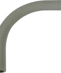 1 Pack of 1/2 Inch Schedule 80 PVC Conduit Elbow for electrical installations, 6.25 inch long, durable directional change fitting.