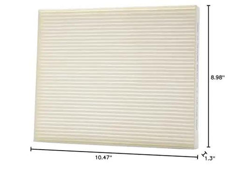 Cabin Air Filter Replacement For Kia Forte Rio Elantra And Creta Models 2017-2024 Keeps Interior Air Fresh, dimensions 10.47x8.98x1.3 inches