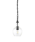 7 Inch Wide Pendant Light With Clear Glass Shade And Blackened Bronze Finish A Game Changer For Kitchen Island And Dining Room Flush Mount Ceiling Fixture Versatile Modern Pendant For Living Room And Entertaining