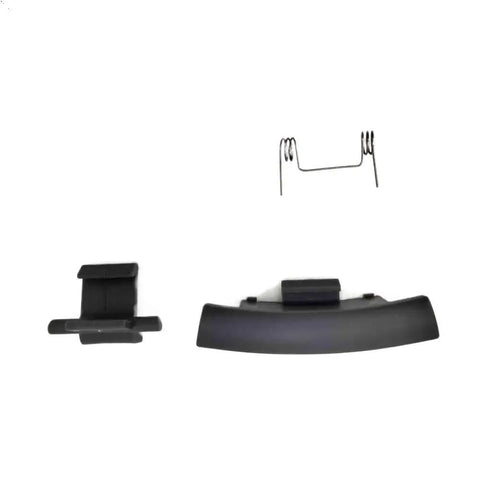 Center Console Armrest Latch Clip Kit Replacement For 2009 Through 2015 Cars, Restores Tight Latch And Smooth Operation, DIY Interior Repair, OEM-Style Fit, Durable Armrest Catch Hardware For Quick Fix black plastic latch clip and spring