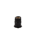 No Sweat 10 Pack M4 M5 M6 Rubber Well Nuts For Motorcycle Windshield Fairing And Boat Mounting Heavy Duty Neoprene Blind Fasteners showing single rubber well nut with brass insert.