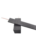 Graphite Carbon Electrode Blocks With Copper Wire Leads For Electrolysis And Electroplating Experiments High Purity 99 Percent Carbon
