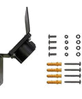 Heavy Duty Wall Mount EV Charger Cord Holder And Charging Station Cable Organizer Hook For SAE J1772 Plug steel bracket with mounting hardware