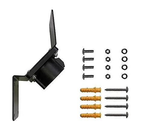 Heavy Duty Wall Mount EV Charger Cord Holder And Charging Station Cable Organizer Hook For SAE J1772 Plug steel bracket with mounting hardware