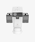 Next-Level Bispectral PTZ Camera With 35 Mm Lens And 3 Km Human Detection Range front view showing thermal and visual sensors.