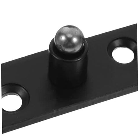 Secret Swivel Stainless Steel Exterior Door Hinge For Cabinets And Toilet Doors Hidden Door Hinge Built To Last, side view.