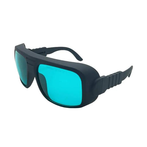 Pro Grade Laser Safety Glasses Offering Hella Secure Coverage Against Red Laser Beams Featuring Top Notch OD4 Plus Filtering And Sweet Clarity For Your Projects with tinted lenses.
