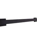 Matte Black Lura 24In ADA Grab Bar For Bath And Door Use Stainless Steel With Multi Position Install Vertical Horizontal Or Diagonal