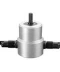 Double Head Sheet Metal Nibbler Cutter Holder Drill Attachment for Electric and Pneumatic Drills Pro Grade Heavy Duty