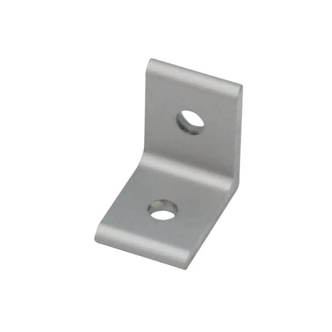 Inside Corner Bracket Gusset For 2020 Series Aluminum Extrusion 2 Hole M5 Screws And T Nuts 25mm By 25mm Fits 6mm Slot