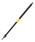 Beefed Up Rear Liftgate Strut Support For Toyota FJ Cruiser 2007 To 2014, High Strength Steel back door damper in black with yellow connector.