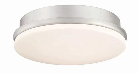Kute LED Light Kit for Ceiling Fans with CCT Select, 16W Integrated 1350 Lumen Bulb, warm to cool ambience, brushed nickel finish