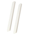 Self Adhesive Drawer Slides 10.39 Inch Guide Rails Peel And Stick Hardware, two white glider tracks for smooth cabinet upgrades.